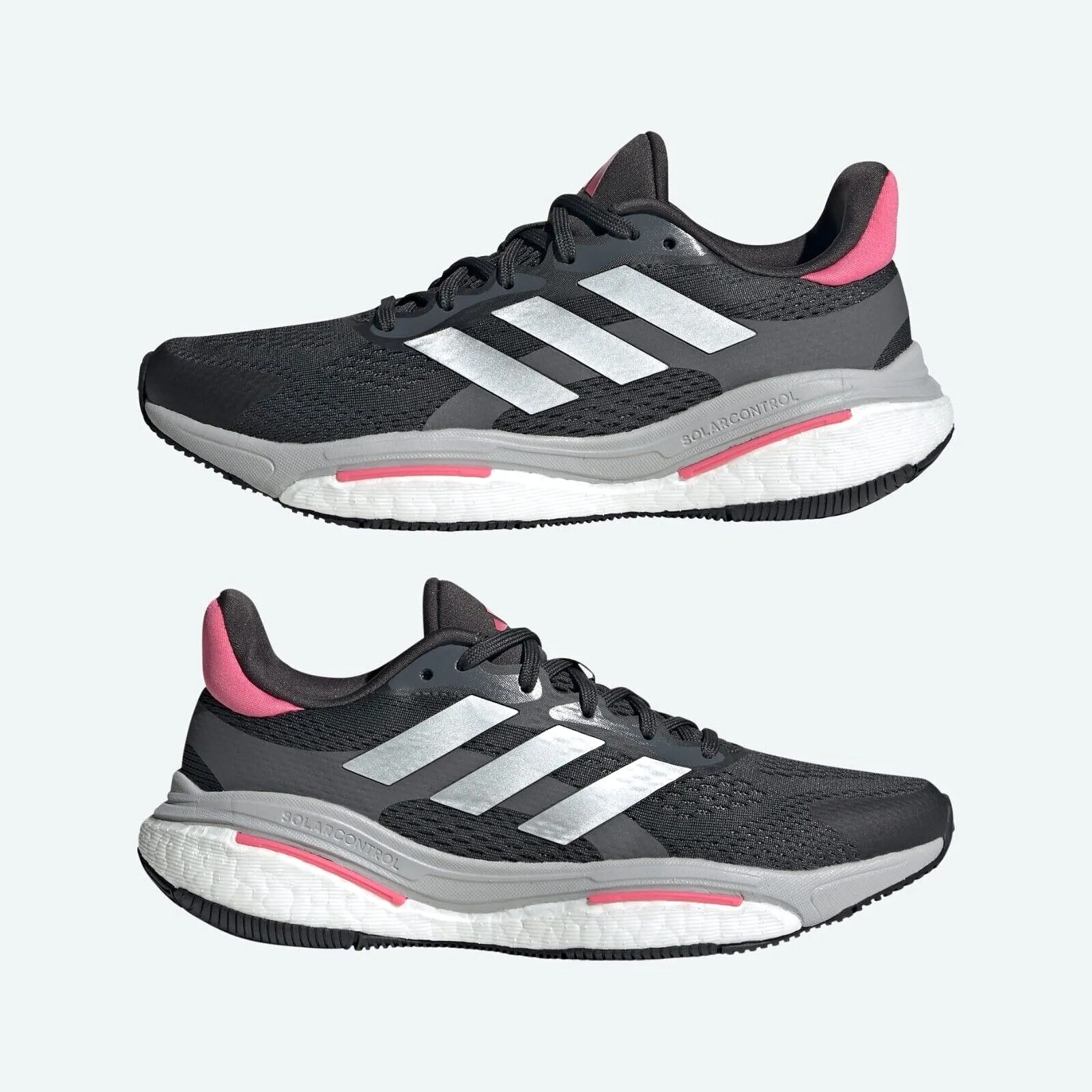 adidas Solarcontrol 2.0 Womens Running Shoes Grey Trainers BOOST LEP 2.0