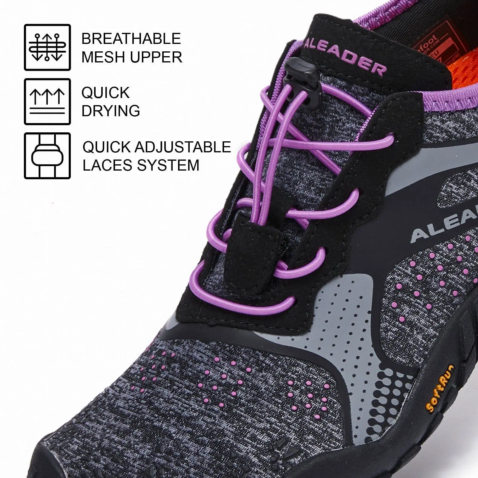 Aleader Women‘s Barefoot Trail Running Shoes