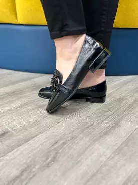 Alma Black Parent Loafer