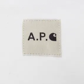 A.P.C x Carhartt Mission PantWhite