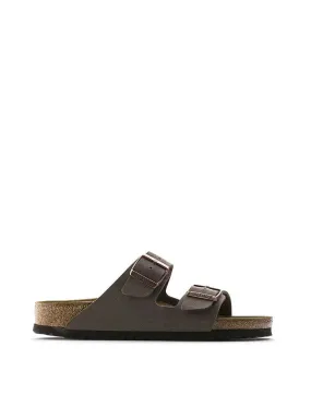 Birkenstock Arizona Birko-Flor Narrow Nubuck Sandal Mocha