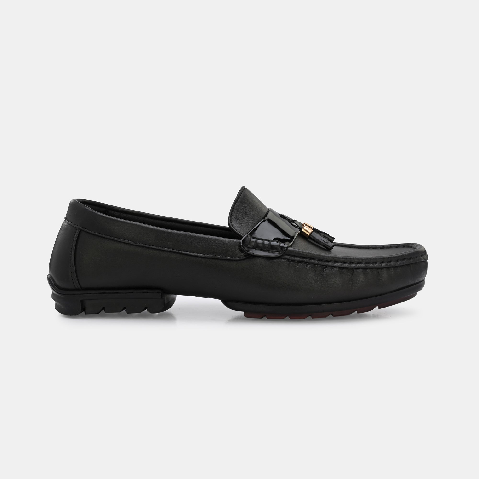 Black Tassel Loafers by Lafattio