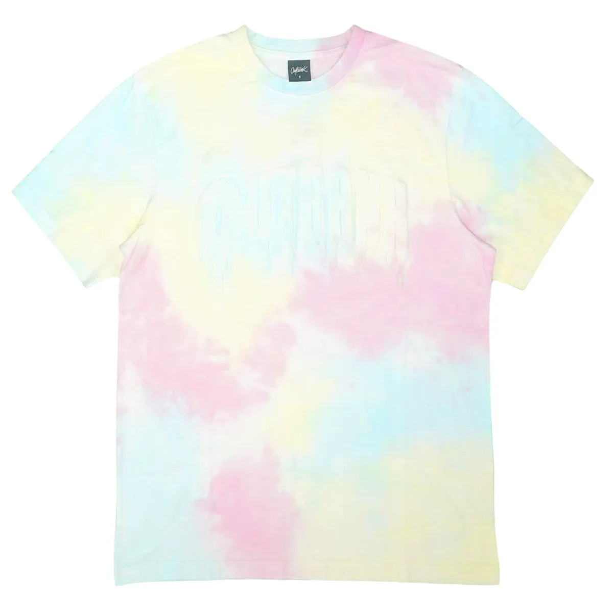 Blue Chee$e Tie Dye Tee (Pink/Yllw/Blu) /D18