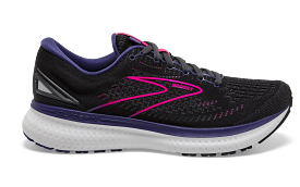 Brooks Glycerin 19 Ladies Running Shoes Black/Ebony/Pink