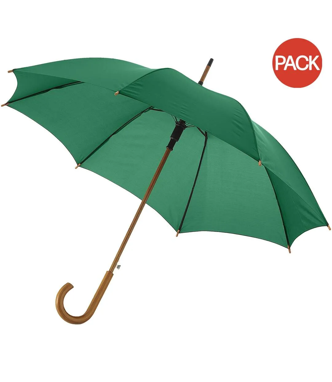 Bullet 23in Kyle Automatic Classic Umbrella (Pack of 2) (Green) (One Size) - UTPF2513