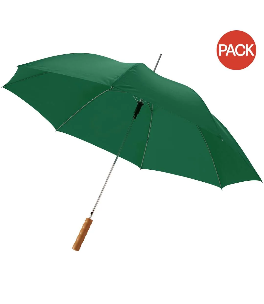 Bullet 23in Lisa Automatic Umbrella (Pack of 2) (Green) (83 x 102 cm) - UTPF2515