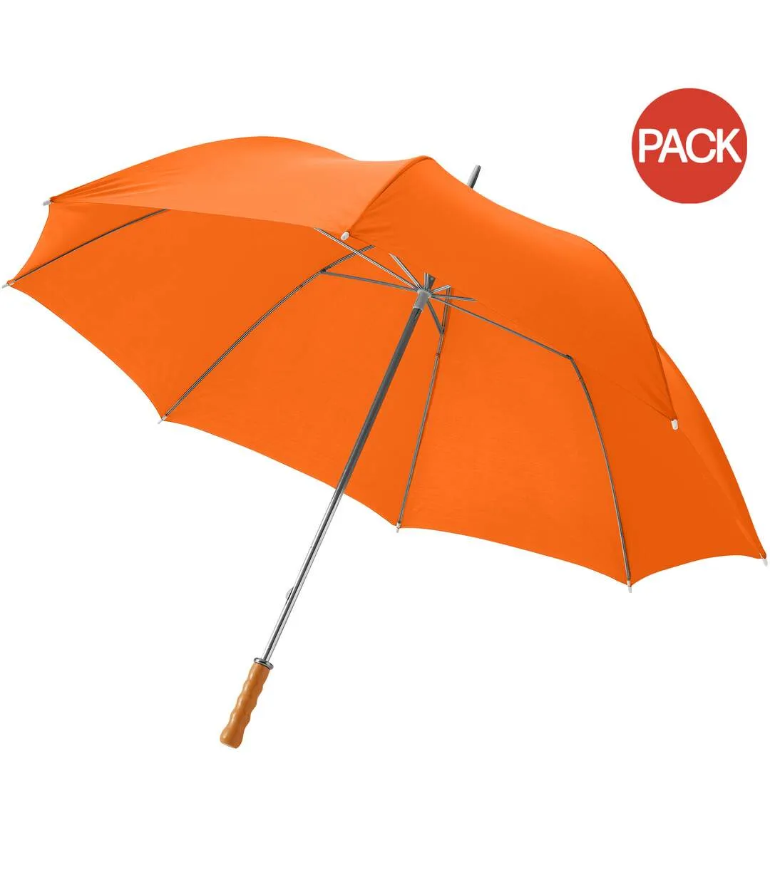 BULLET 30IN GOLF UMBRELLA (PACK OF 2) (ORANGE) (100 X 128 C - UTPF2516