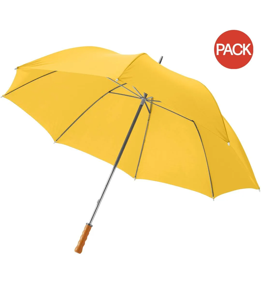 BULLET 30IN GOLF UMBRELLA (PACK OF 2) (YELLOW) (100 X 124 C - UTPF2516