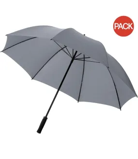 Bullet 30in Yfke Storm Umbrella (Pack of 2) (Grey) (One Size) - UTPF2519