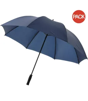 Bullet 30in Yfke Storm Umbrella (Pack of 2) (Navy) (One Size) - UTPF2519