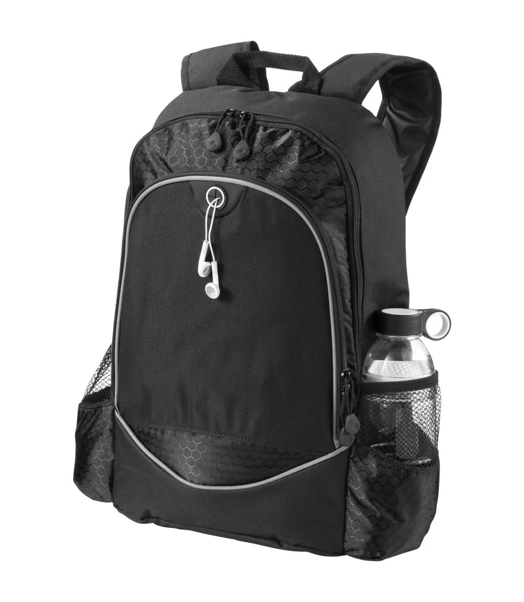 BULLET BENTON 15IN LAPTOP BACKPACK (SOLID BLACK) (33 X 13.9 X 45 C - UTPF1333