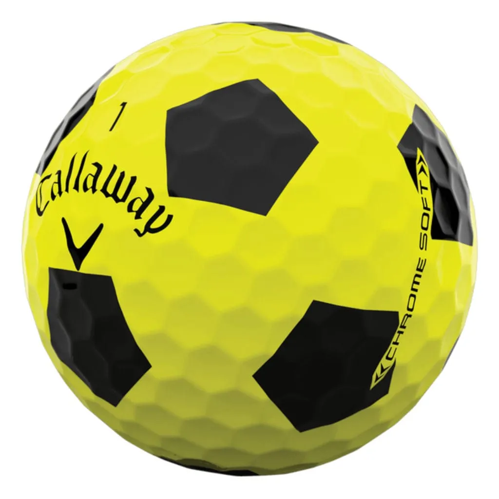 Callaway Chrome Soft Truvis Geel