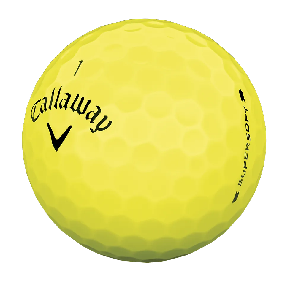 Callaway Supersoft Yellow Dozen