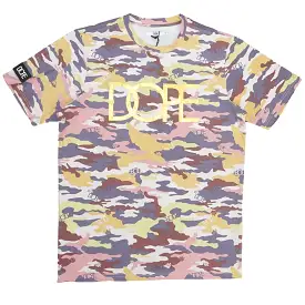 Camo Flock & Foil Tee (Purple) /D4