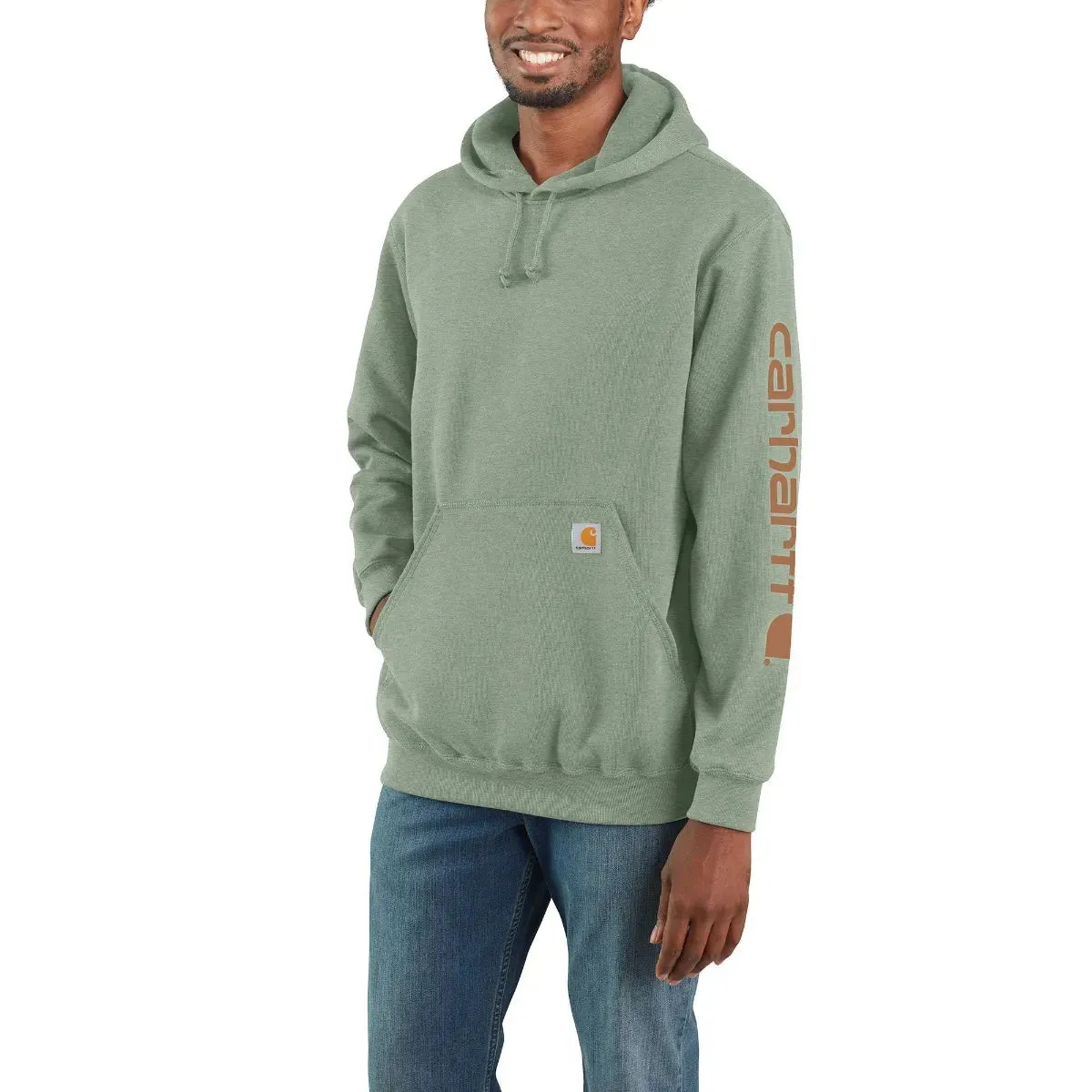 Carhartt Loose Fit Midweight Logo Sleeve Graphic Sweatshirt - K288 Seasonal Colors