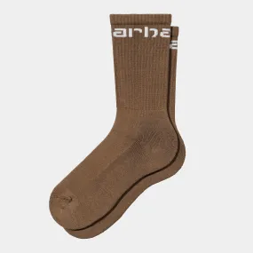 Carhartt Socks Tamarind/White