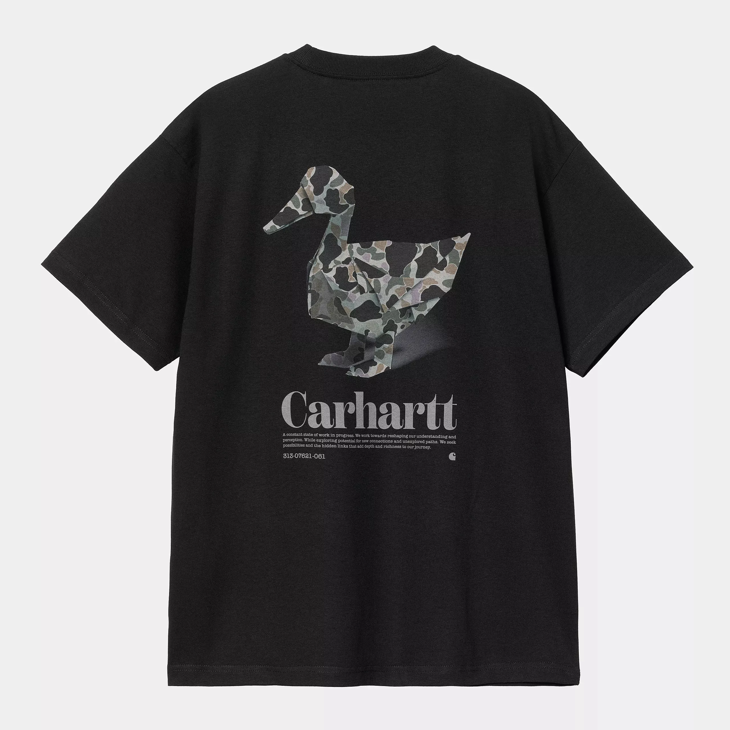 Carhartt S/S Fold Duck T-Shirt - Black