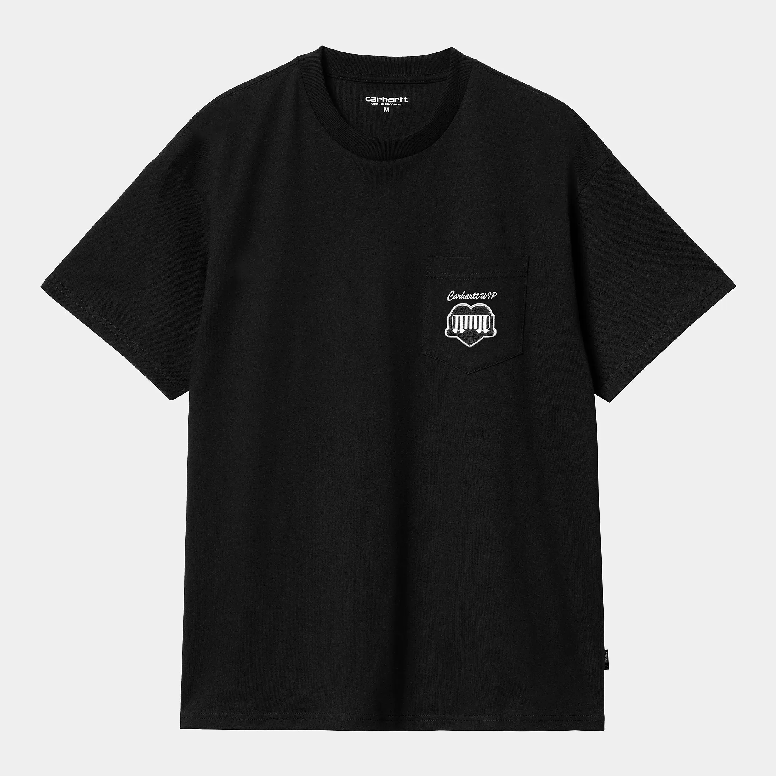 Carhartt S/S Heart Train Pocket T-Shirt - Black