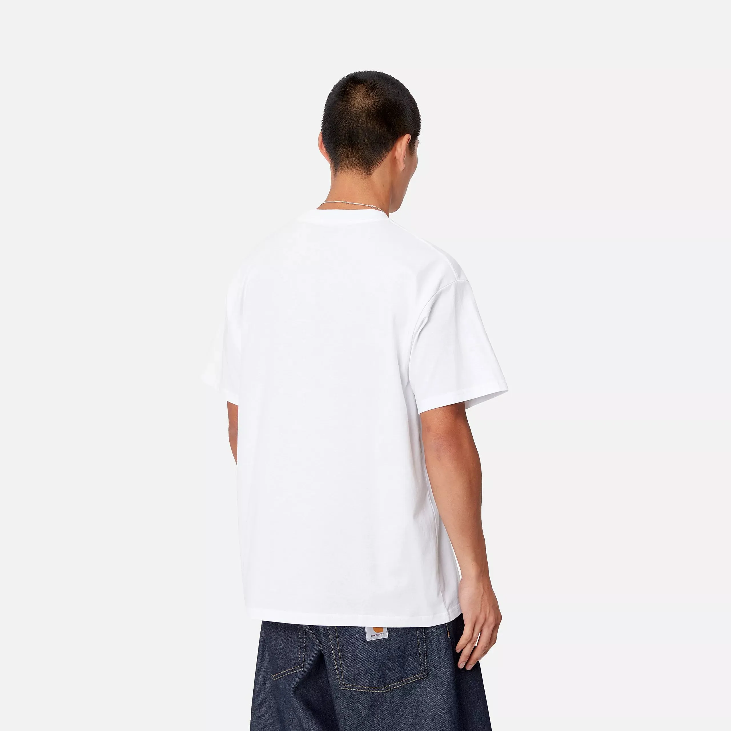 Carhartt S/S Heart Train Pocket T-Shirt - White