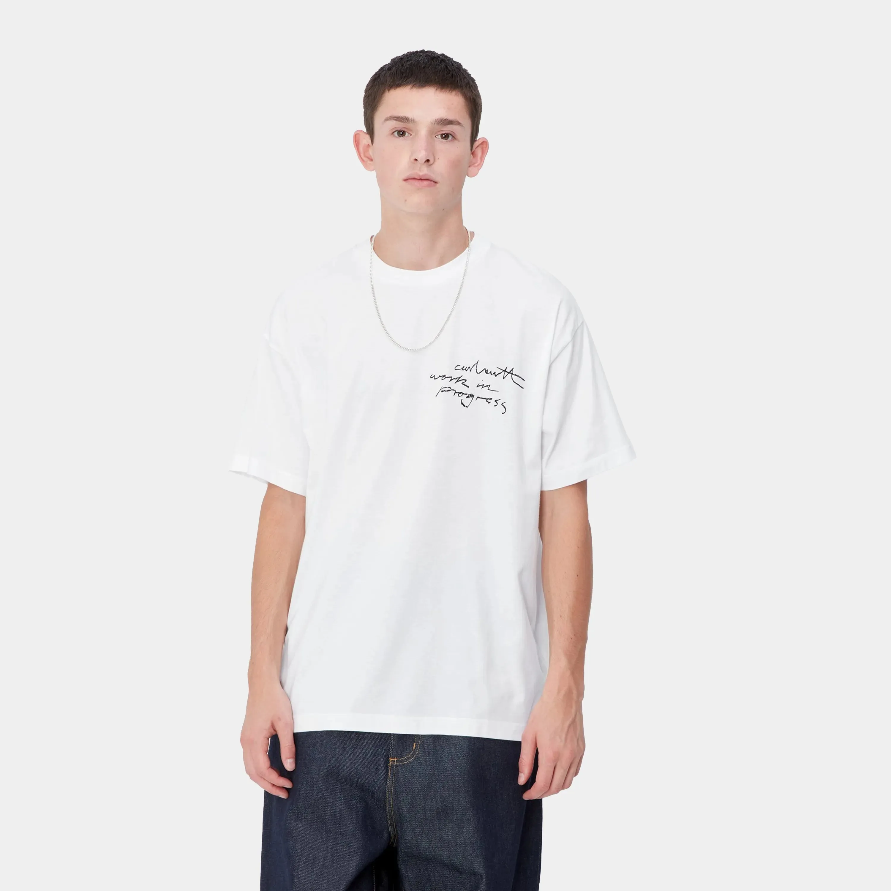 Carhartt S/S WIP Pencil T-Shirt - White