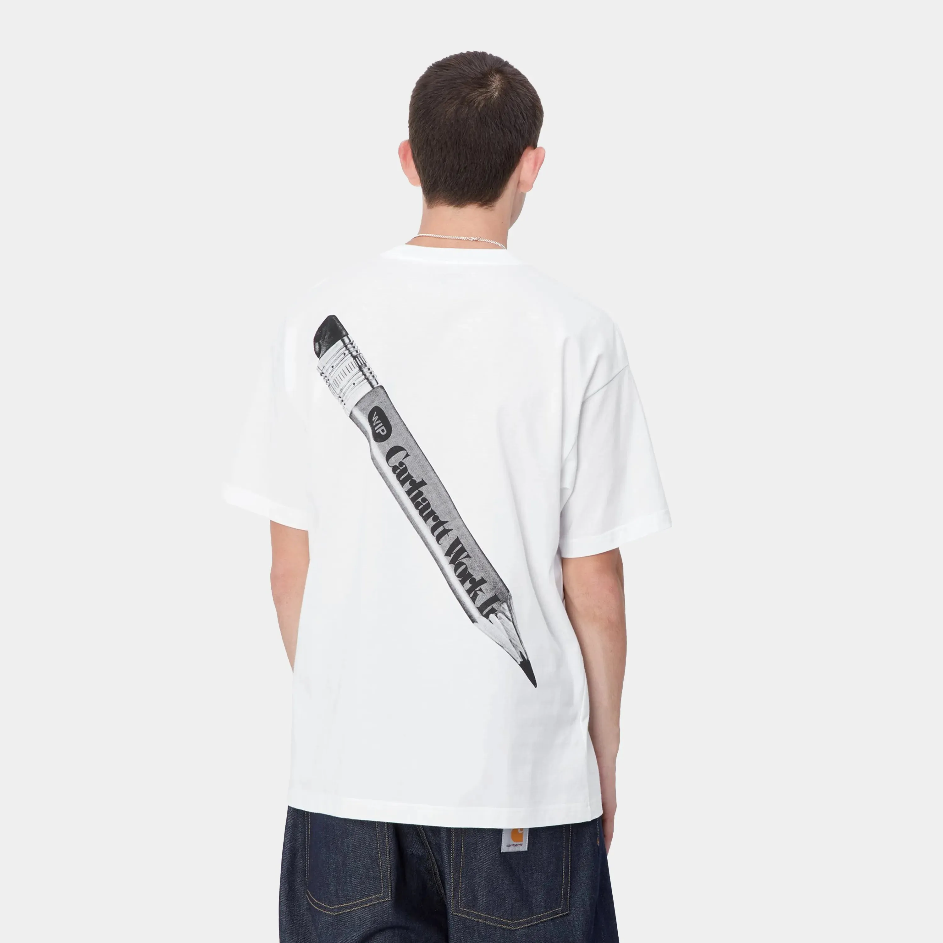 Carhartt S/S WIP Pencil T-Shirt - White