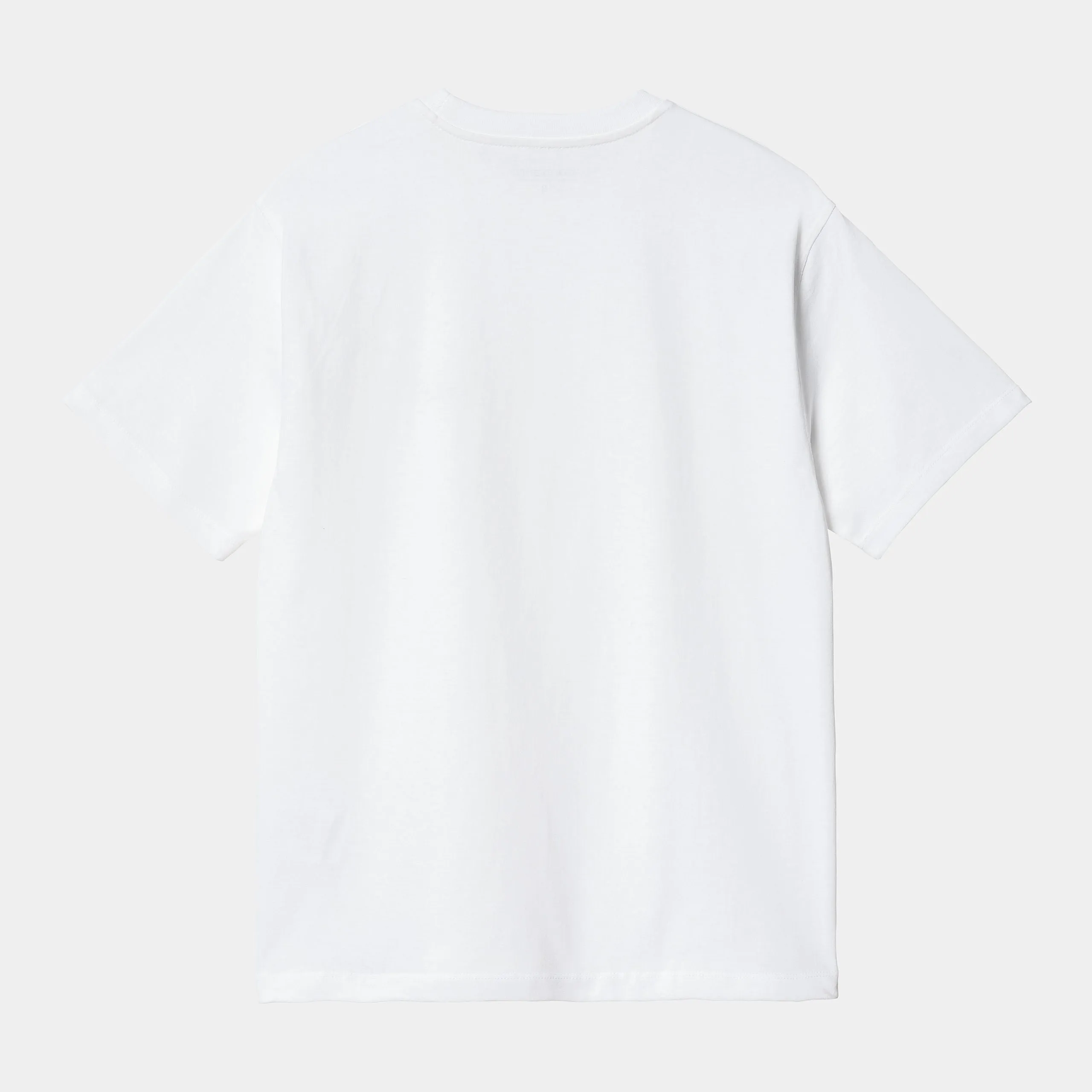 Carhartt W S/S American Script T-Shirt - White