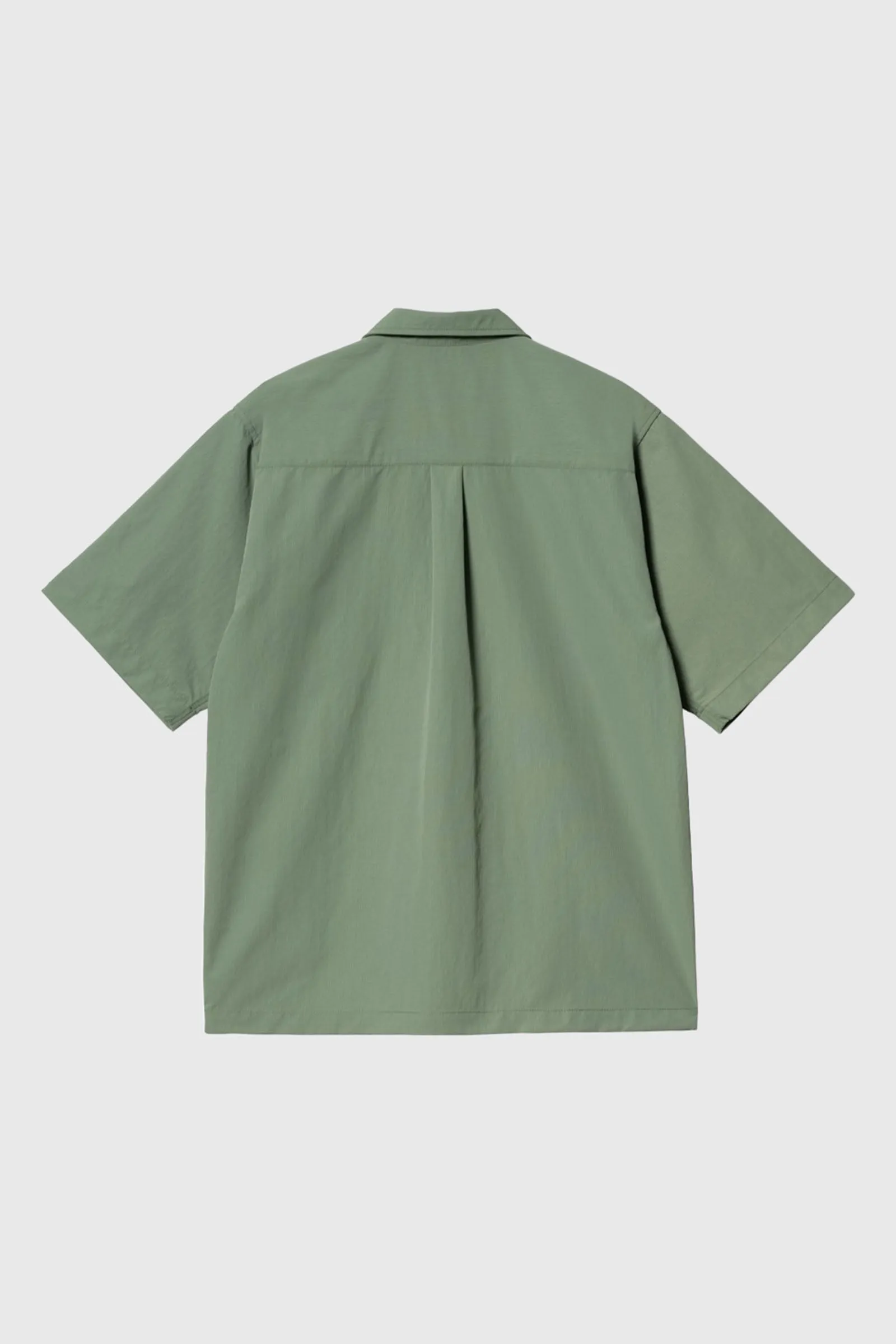 Carhartt Wip Camicia S/s Evers Verde Uomo