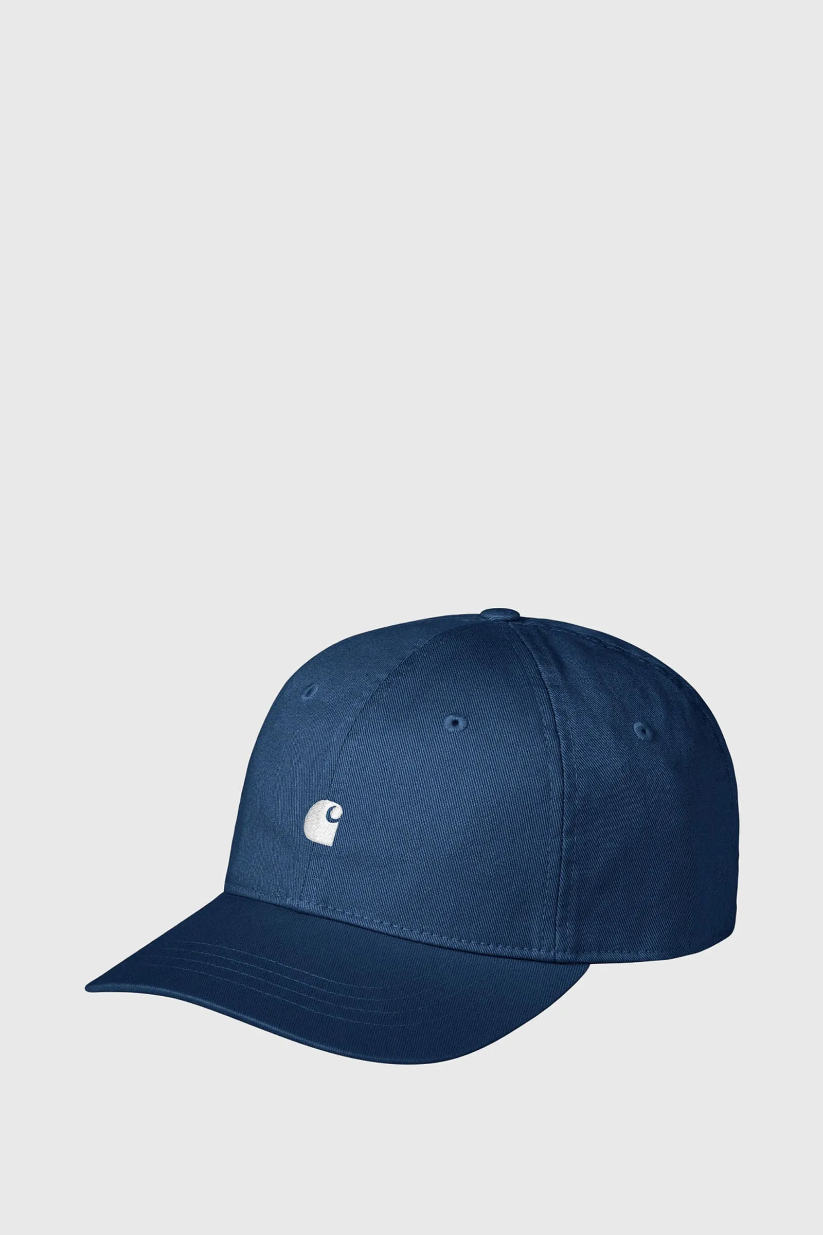 Carhartt WIP Cappello Madison Logo, Cotone, Blu China