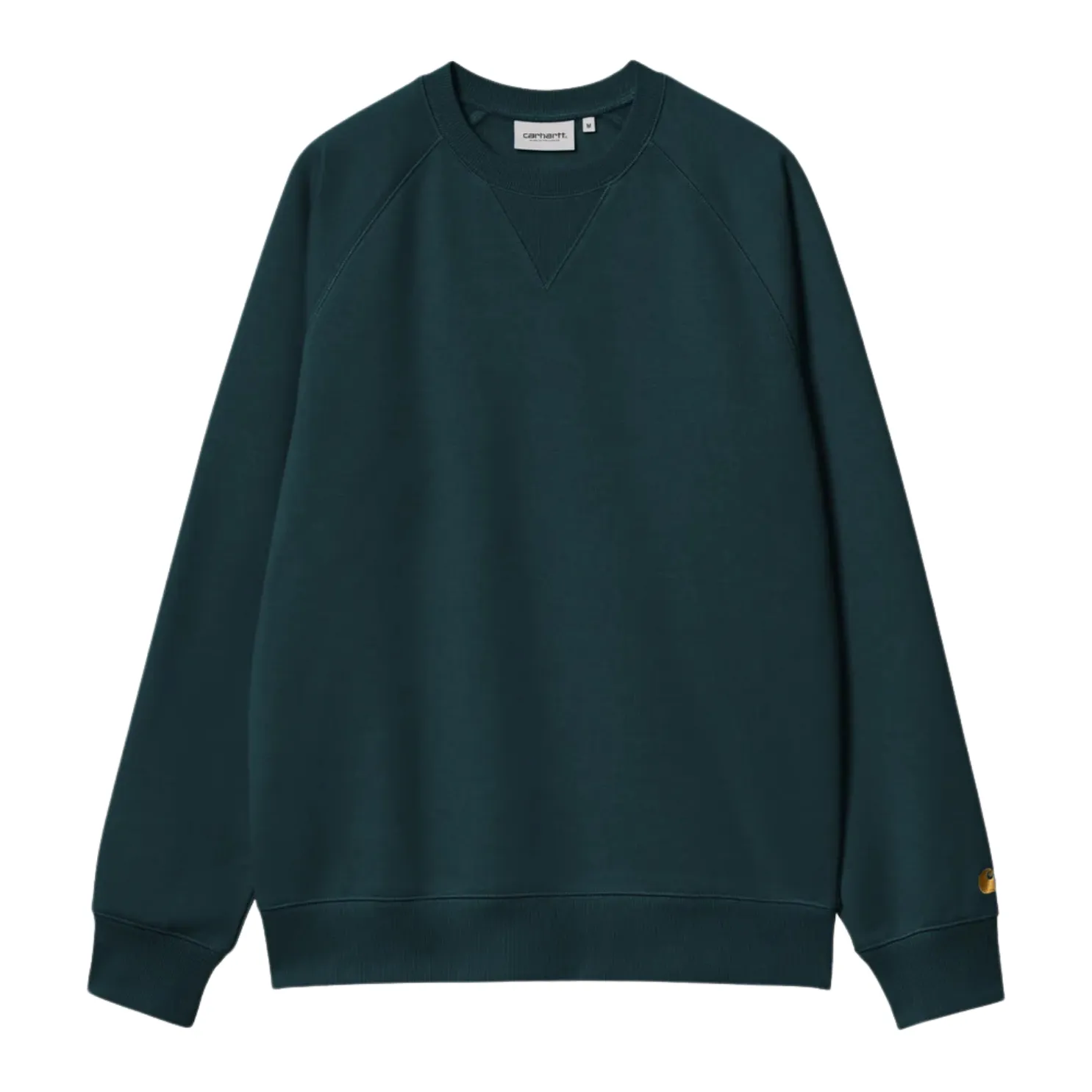 Carhartt WIP Chase Sweatshirt - Duck Blue/Gold