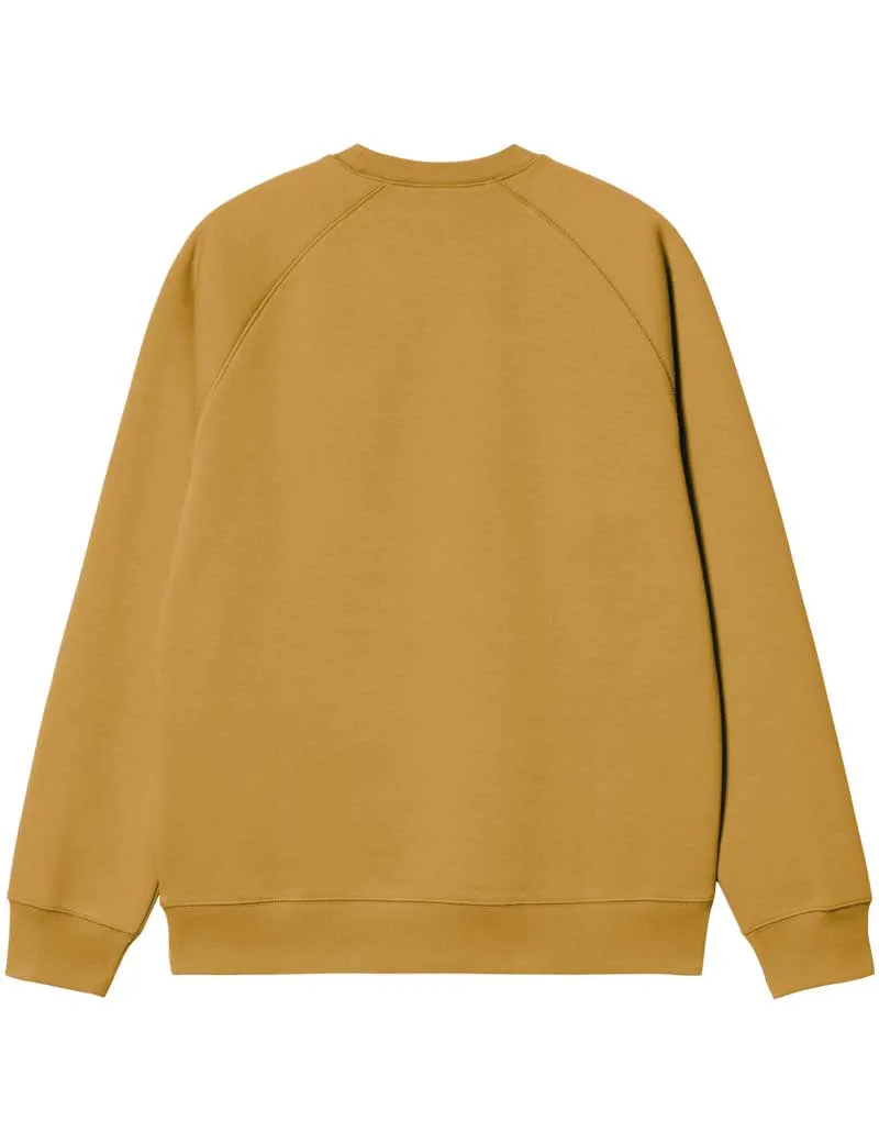 Carhartt Wip Chase Sweatshirt Sunray Gold