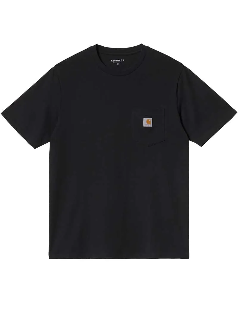 Carhartt Wip Pocket Short Sleeve T-Shirt Black