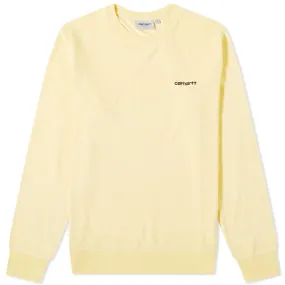 Carhartt WIP Terry Brushed SweatFresco & Black