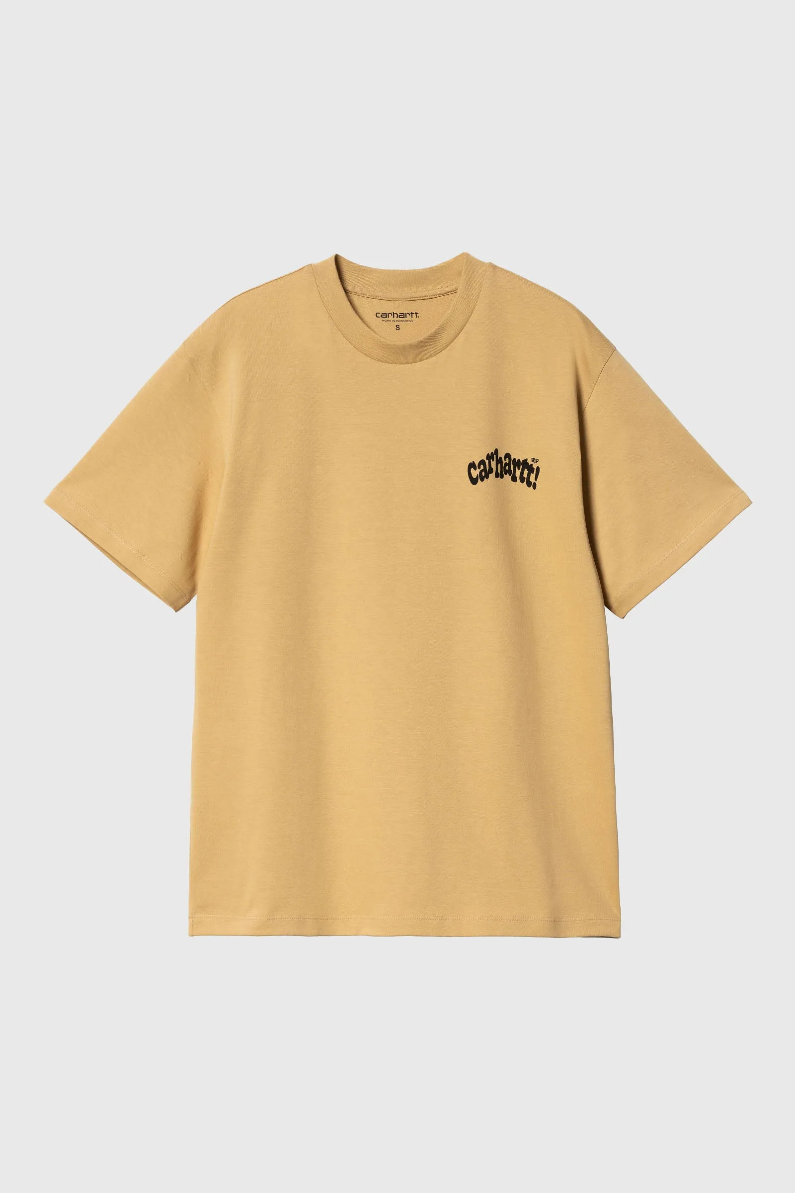 Carhartt Wip W' S/s Amour T-shirt Beige Donna