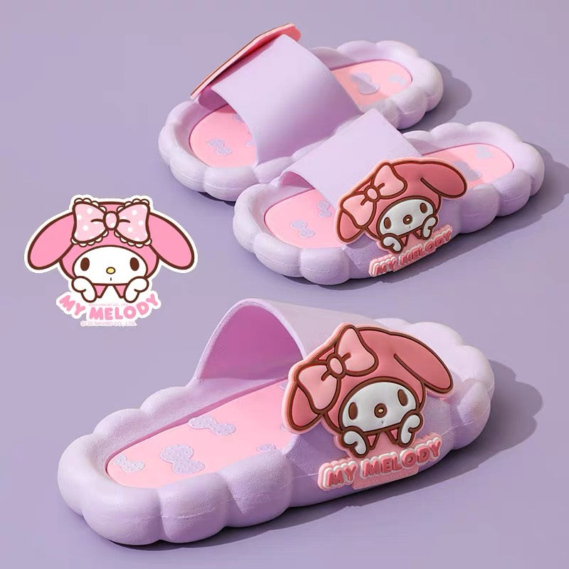 cinnamoroll my melody Hellokitty slide sandal / slippers