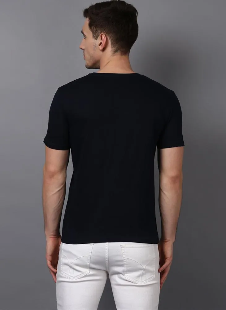 'COCO' Printed Basic Black T-Shirt