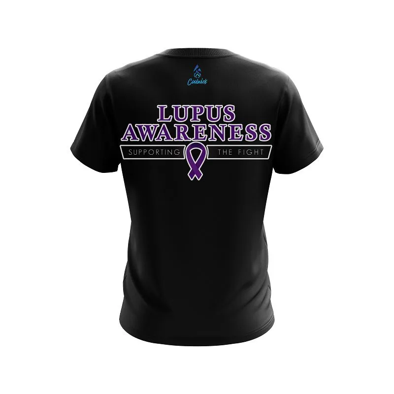 Columbia 300 World Lupus Cancer Awareness 5 CoolWick Bowling Jersey