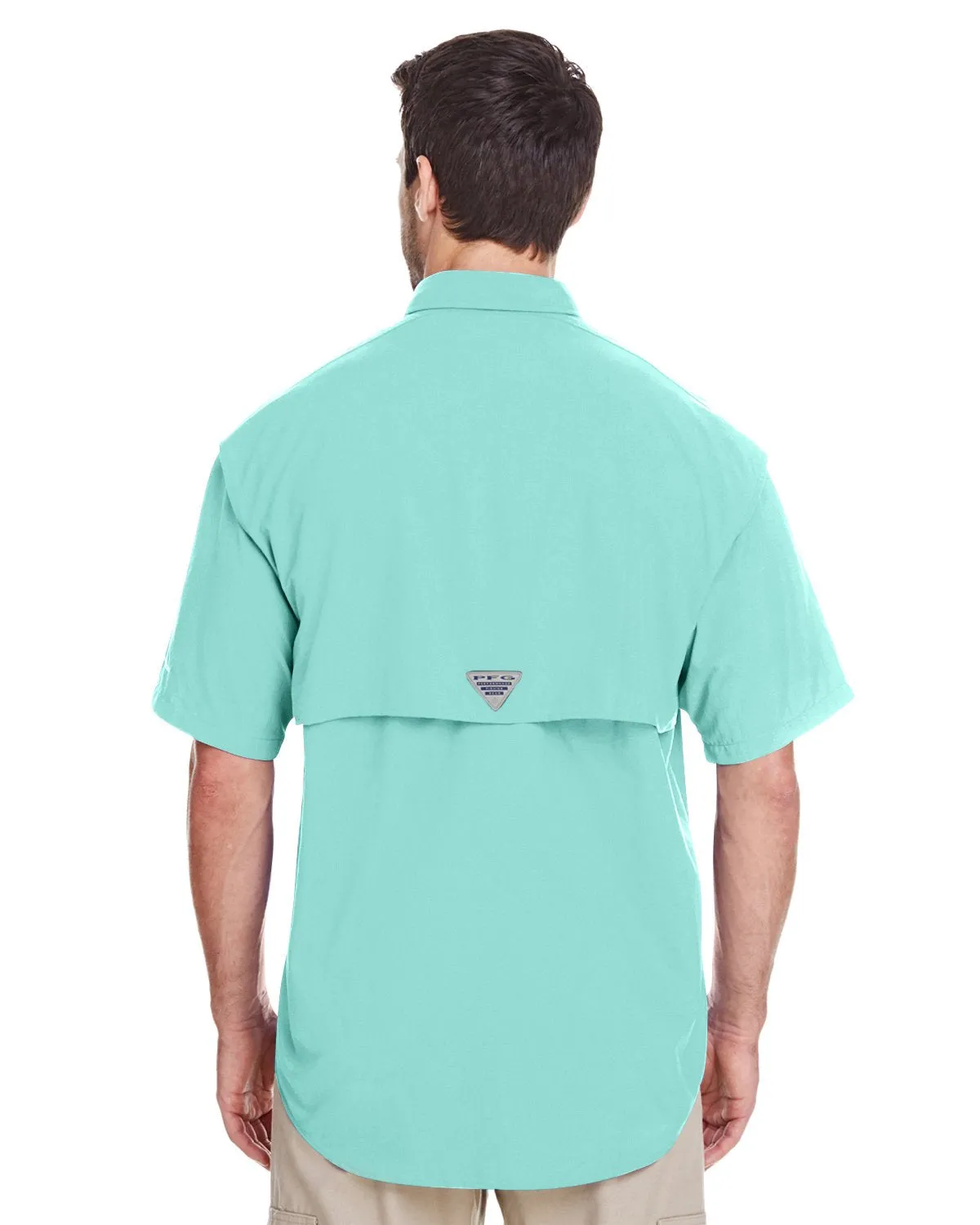 Columbia Bahama Ii Short Sleeve Shirt 7047 Gulf Stream