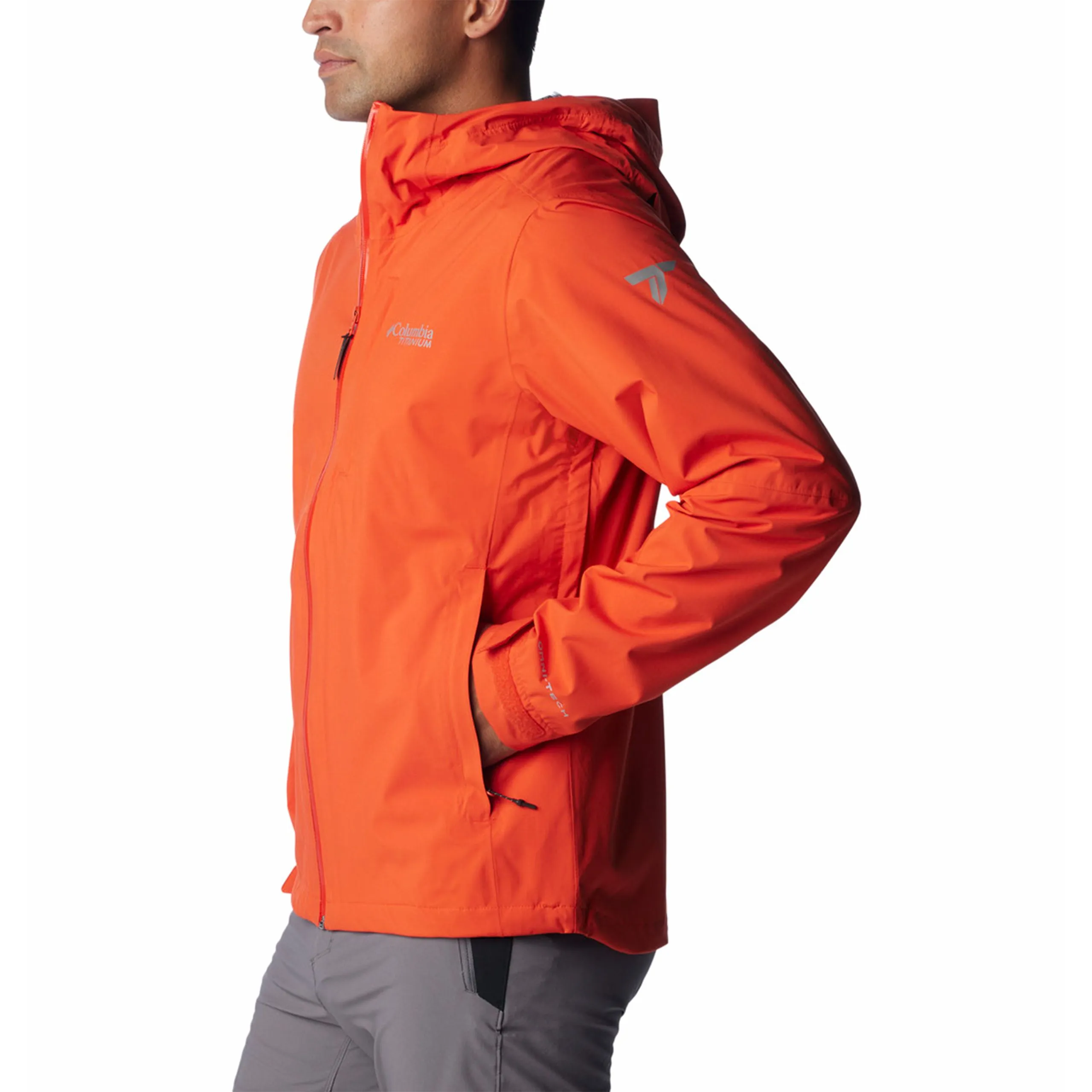 Columbia Mens Ampli-Dry II Waterproof Shell Walking Jacket