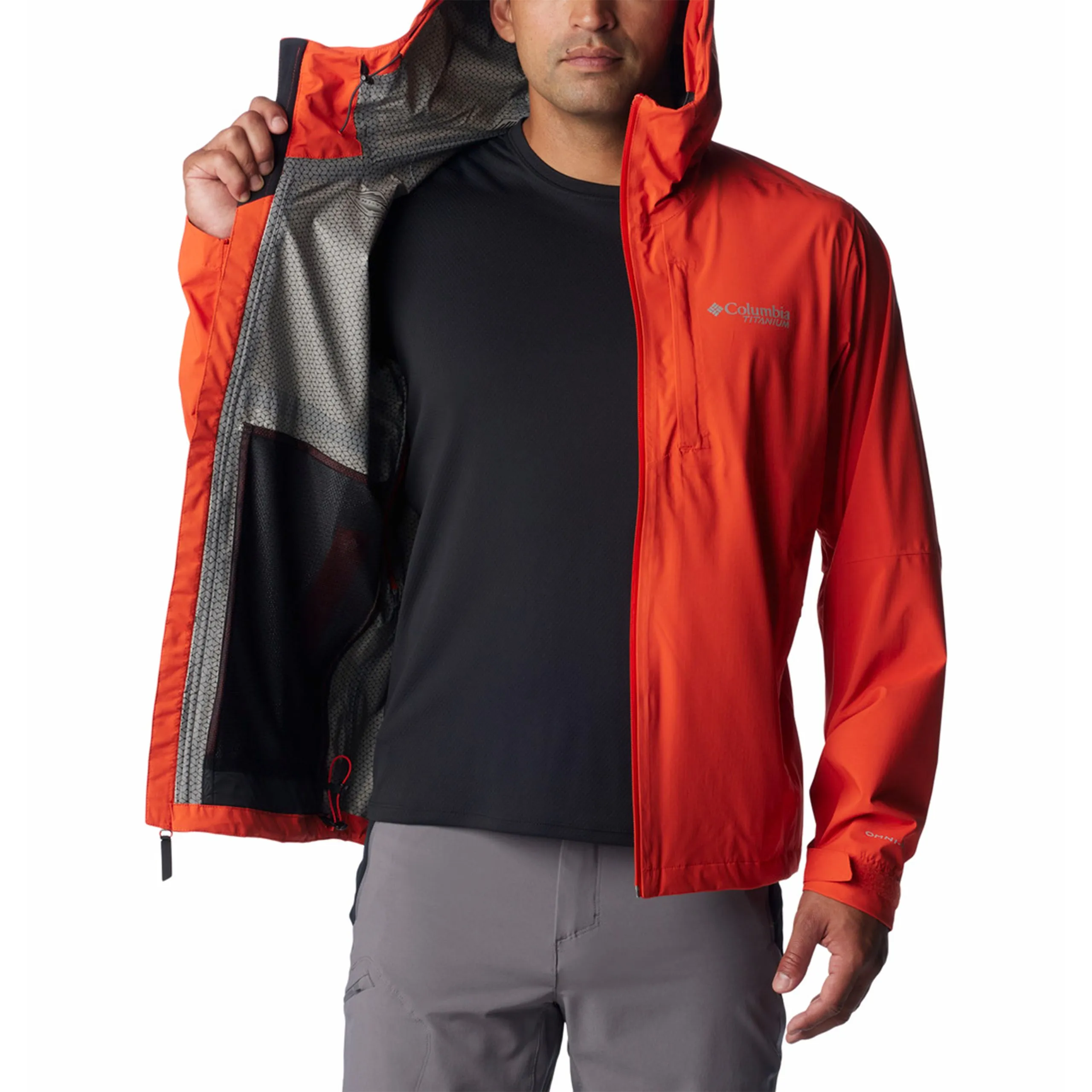 Columbia Mens Ampli-Dry II Waterproof Shell Walking Jacket