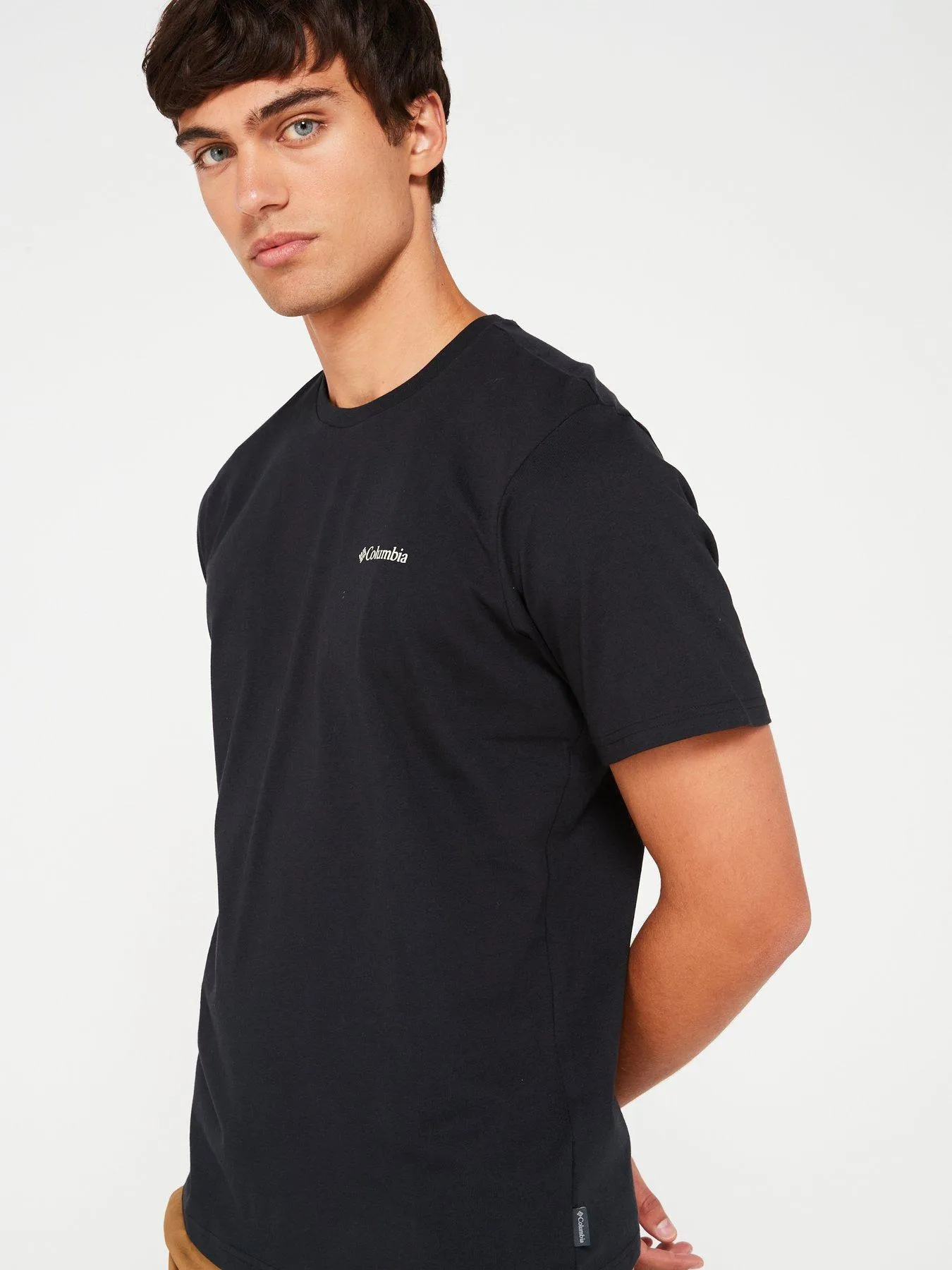 Columbia Men's Explorers Canyon Back Ss T-shirt - Black