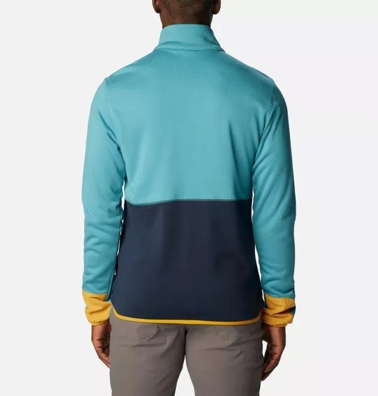 Columbia Men's Hike Half Zip Technical Fleece - Blue | George Fisher