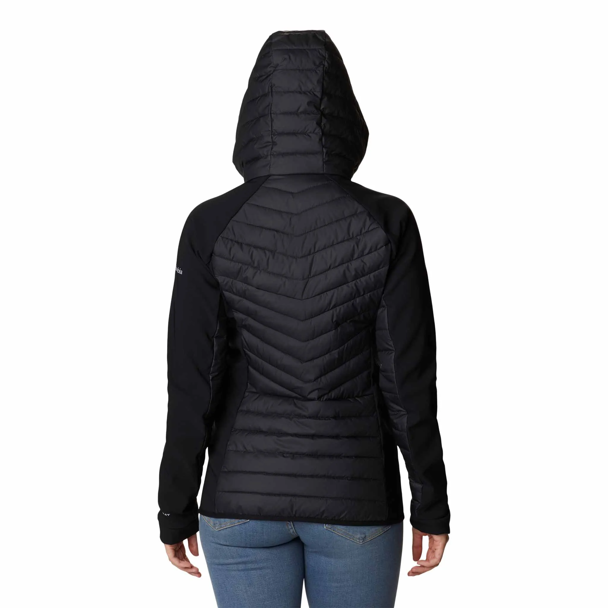 Columbia Powder Lite Hybrid manteau d'hiver à capuchon pour femme