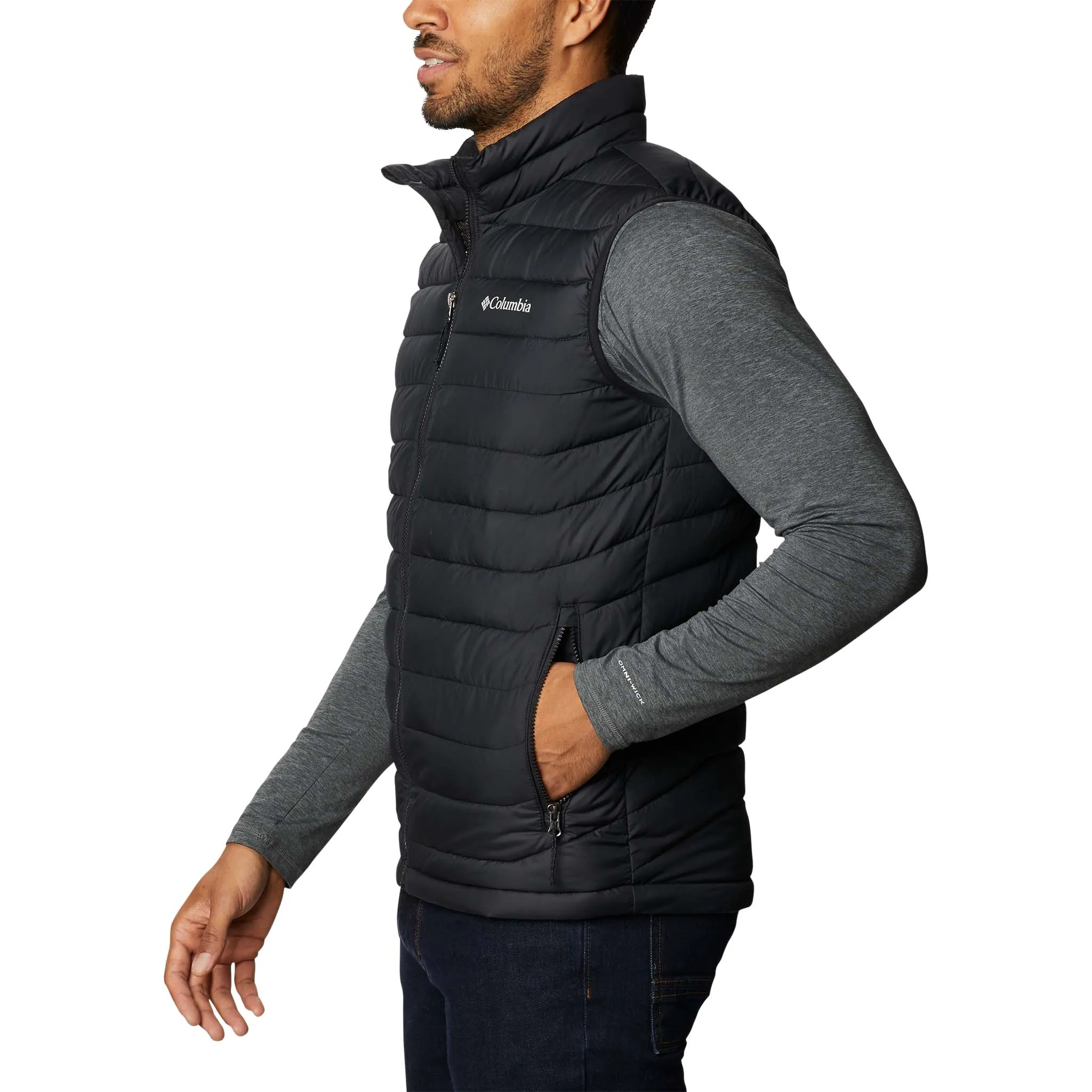 Columbia Powder Lite veste sans manches doudoune sport pour homme