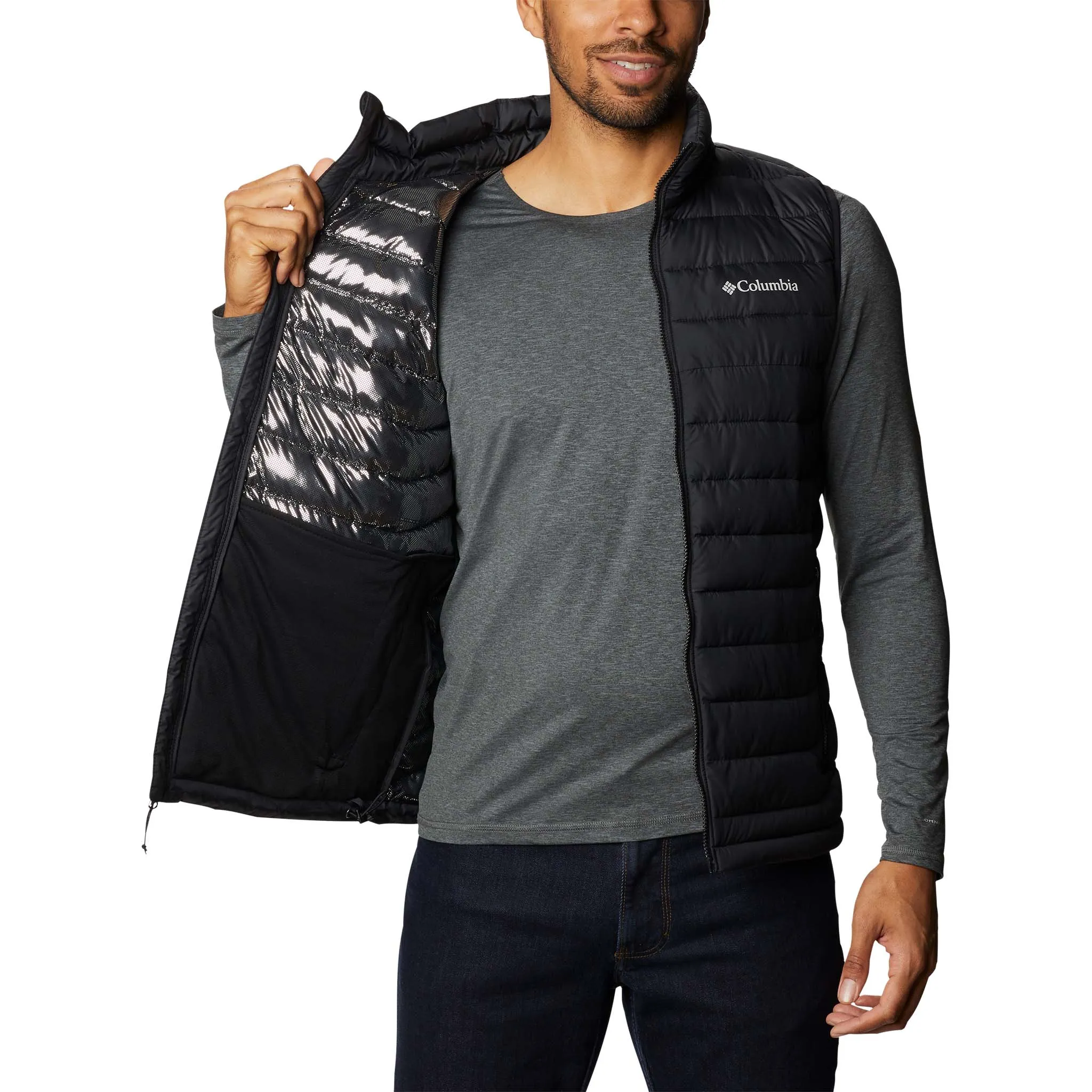 Columbia Powder Lite veste sans manches doudoune sport pour homme