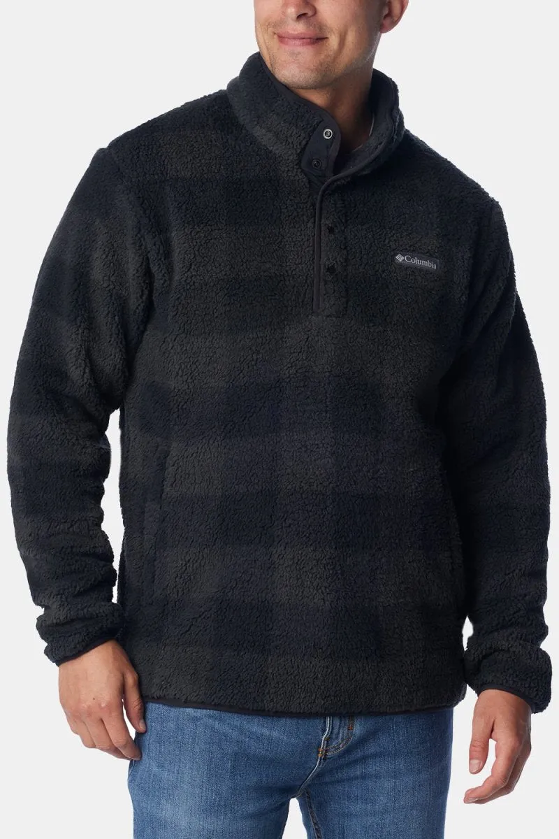 Columbia Rugged Ridge II Sherpa 1/2 Snap (Black Check)