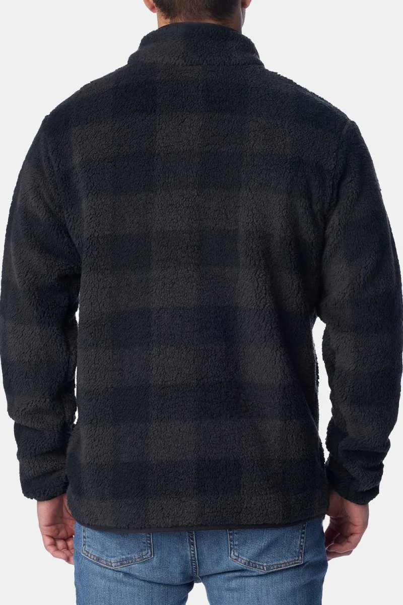 Columbia Rugged Ridge II Sherpa 1/2 Snap (Black Check)