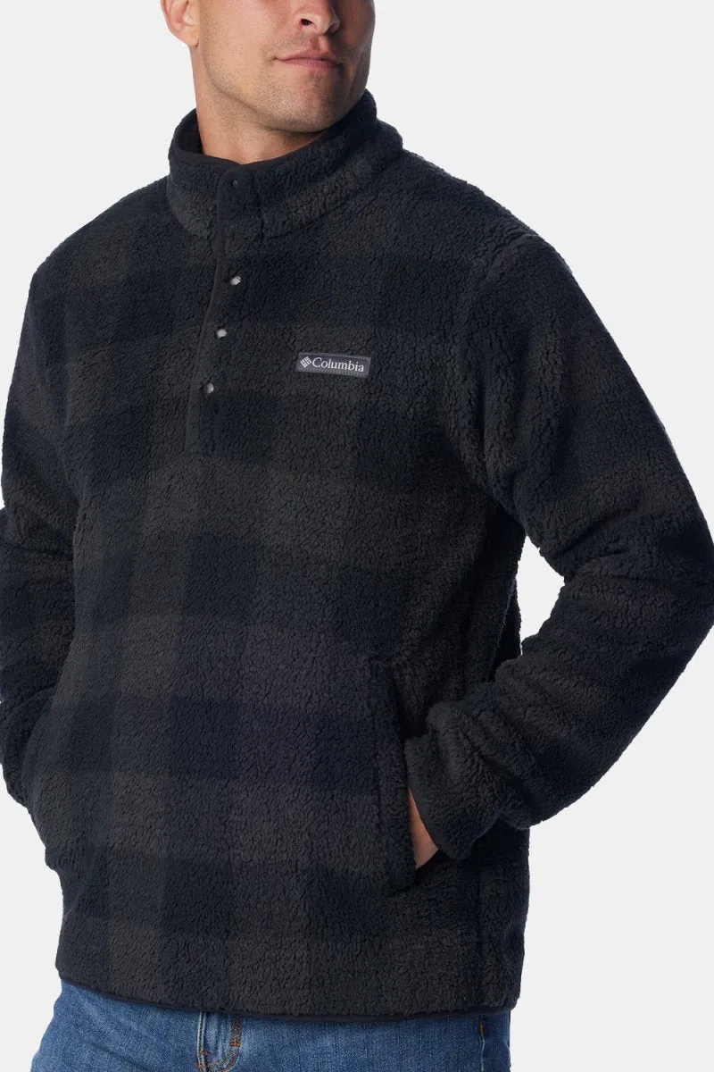 Columbia Rugged Ridge II Sherpa 1/2 Snap (Black Check)