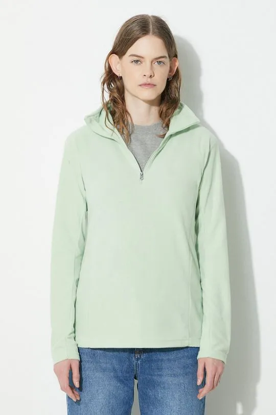 Columbia sports sweatshirt Glacial IV green color