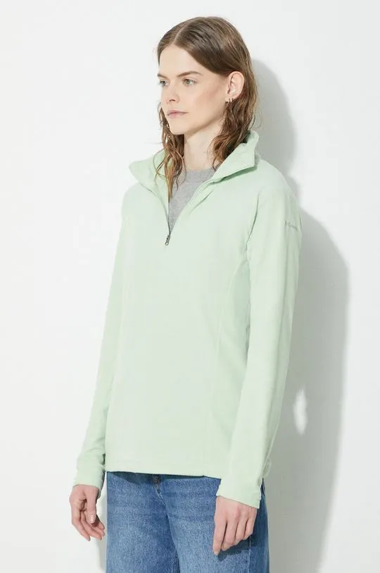 Columbia sports sweatshirt Glacial IV green color