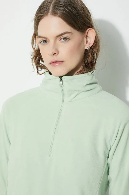 Columbia sports sweatshirt Glacial IV green color